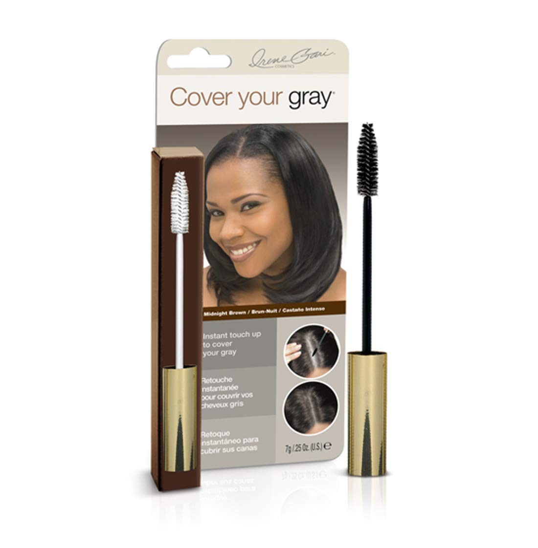 Cover Your Grey for Women Temporary Touch Up Wand - Midnight Brown