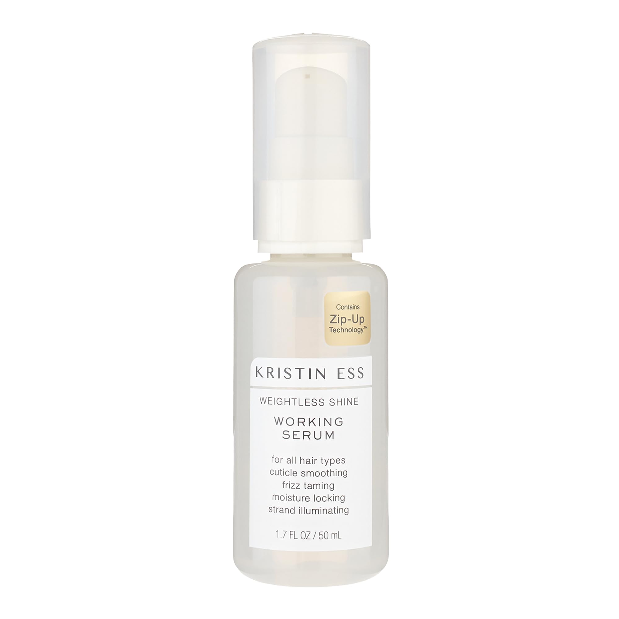 Kristin Ess Hair Weightless Shine Working Hair Serum for Dry Damaged Hair  Frizz Taming, Anti Breakage, Moisture Locking + Shin