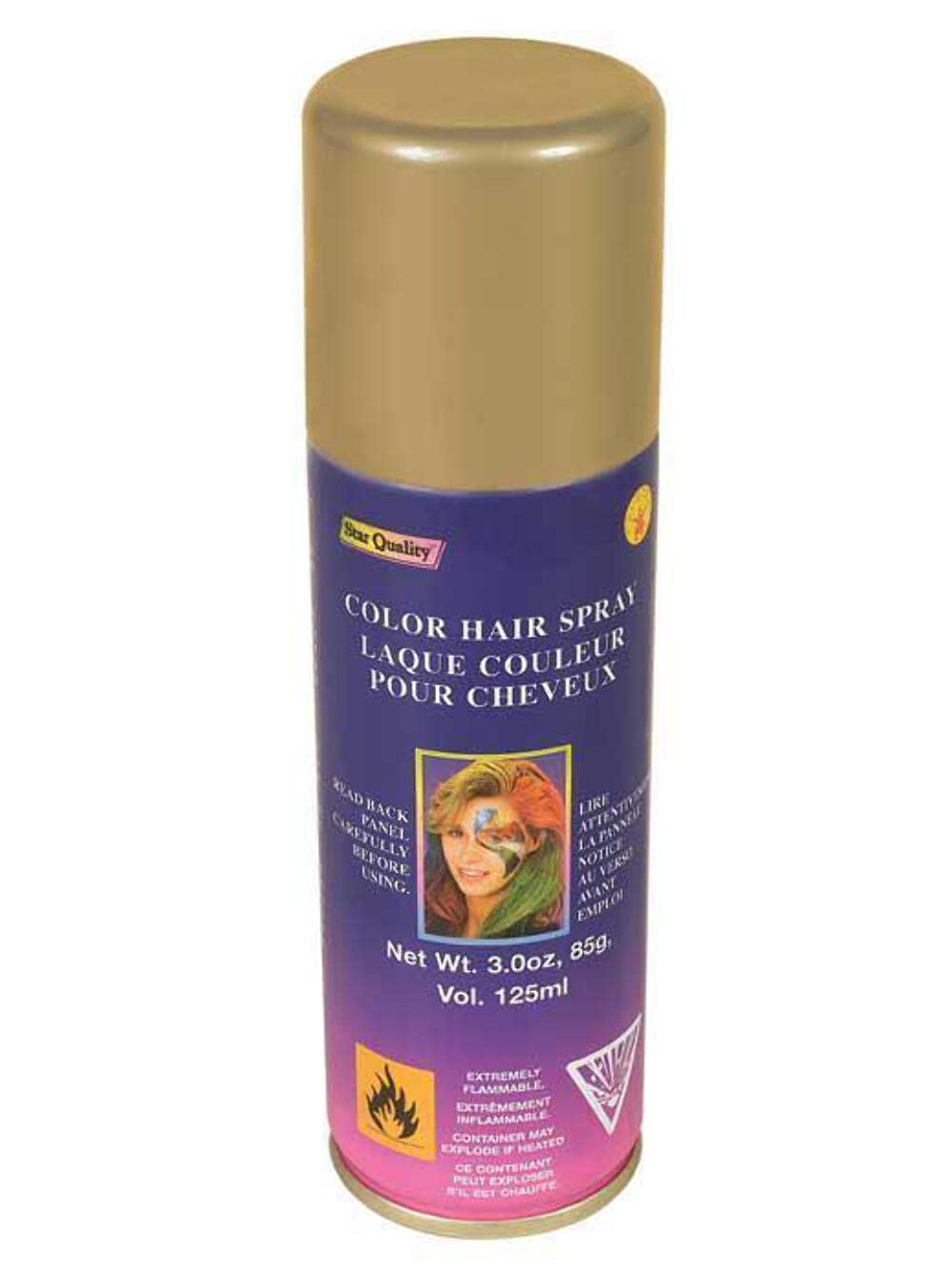 Rubie's Color Hairspray, Gold