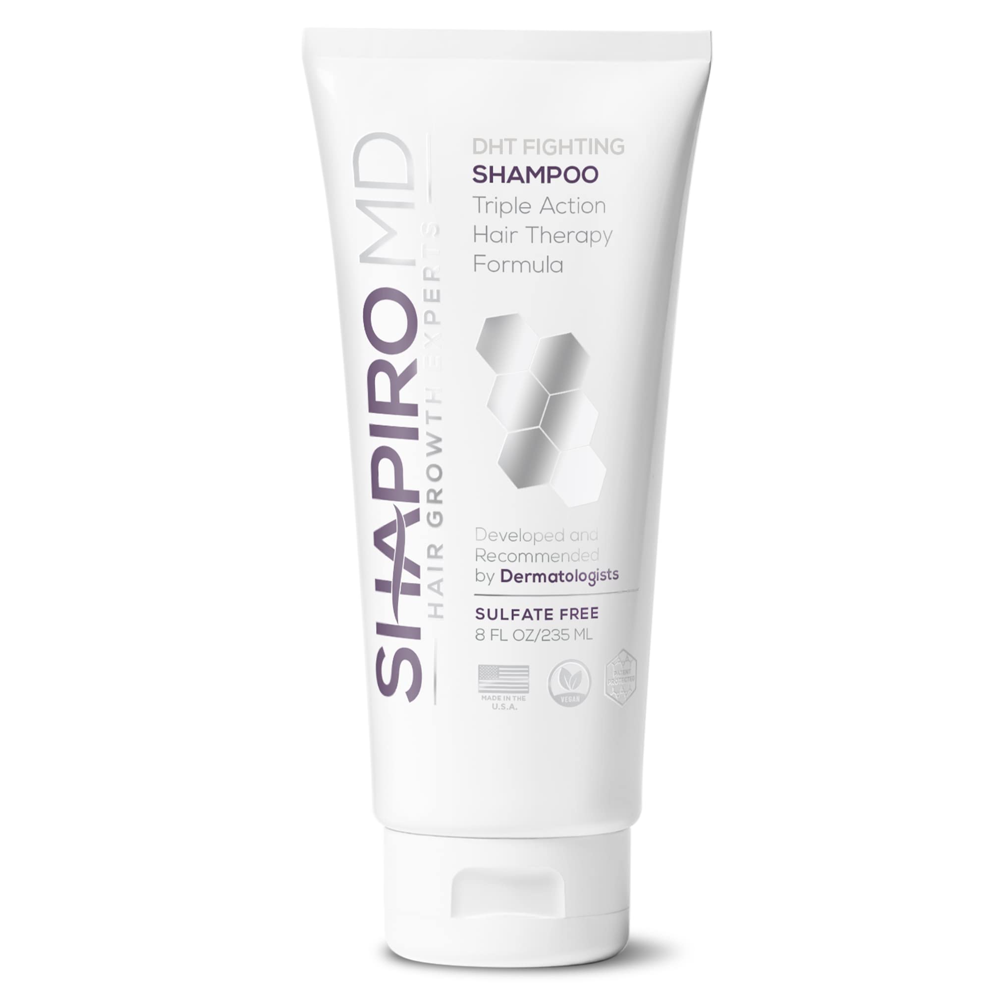 Shapiro MD Hair Growth Experts Vegan Hair Loss Shampoo for Thinning Hair | Experience Healthier, Fuller and Thicker Looking Hair