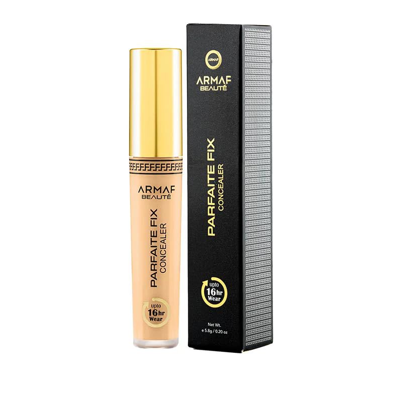 Armaf Beaut Parfaite Fix  Concealer, MediumBuildable Coverage, Lasts Up To 16 Hours, 6 Shades For Fair/Medium/Deep Tones | Bur