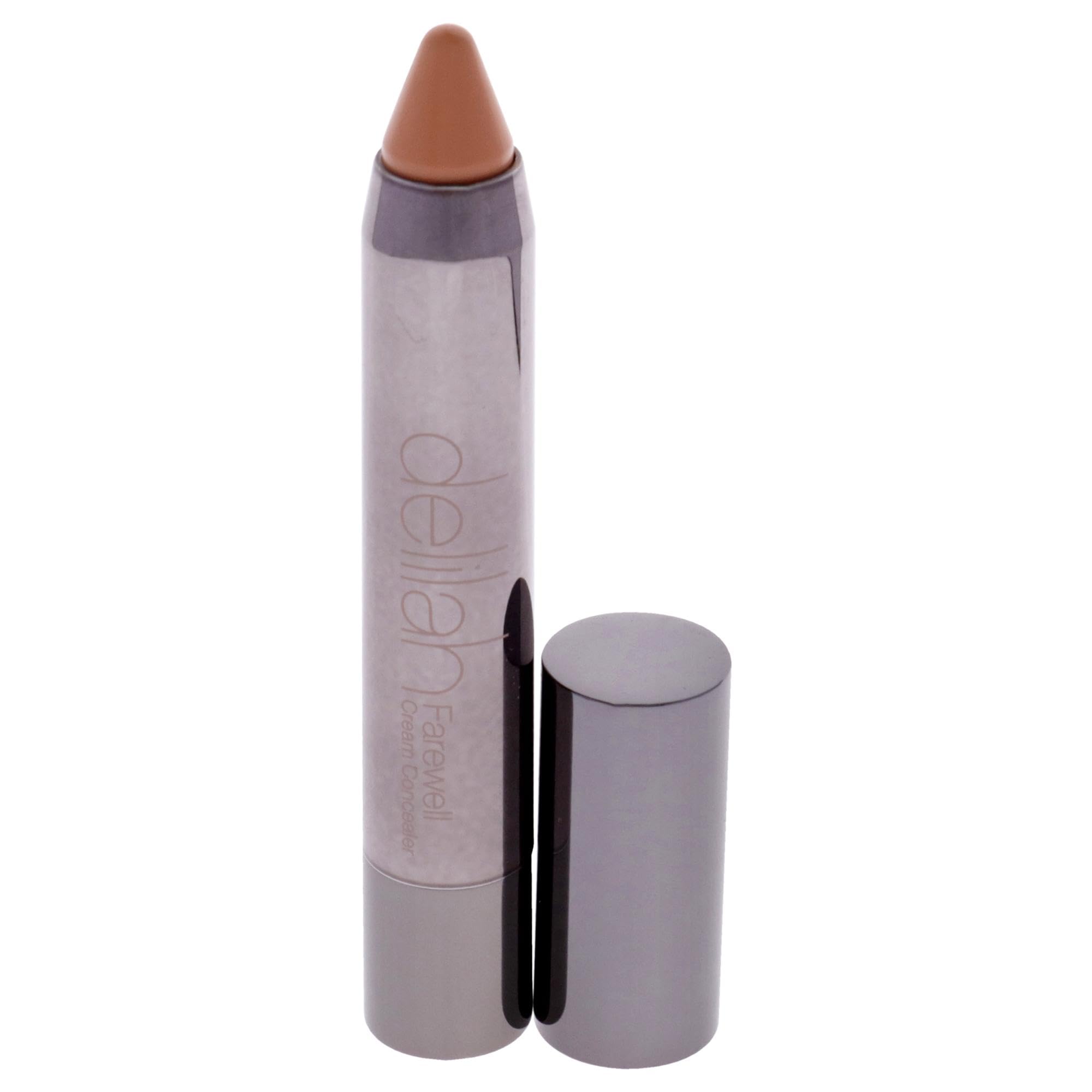 Delilah Almond Cream Concealer, Full Coverage, Hyaluronic Filling, Moisturizing, Creamy, Smoother, Softer Color Correcting Face