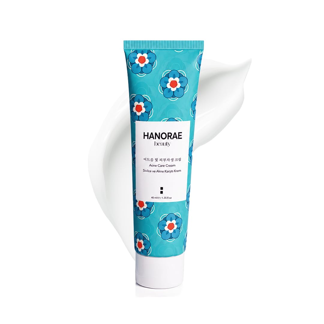 Hanorae Beauty Clarifying & Balancing Face Cream  for Blemish and AcneProne Skin  Mattifying Daily Moisturizer with Salicylic