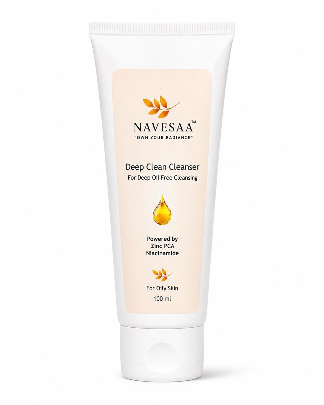 Navesaa Deep Clean Cleanser  OilControl & PorePurifying Face Wash