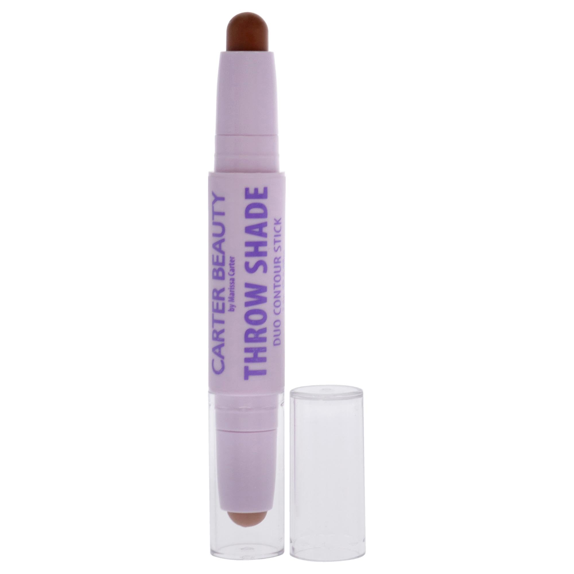 Carter Beauty By Marissa Carter Throw Shade Duo Contour Stick- Adds Definition To The Face - Conceals And Corrects The Complexio