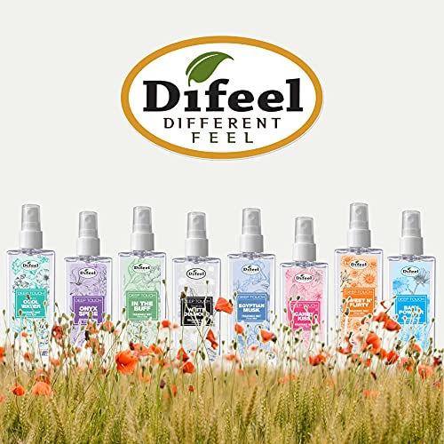 Difeel Deep Touch Body Mist Spray - Onyx Spice 3 Ounces