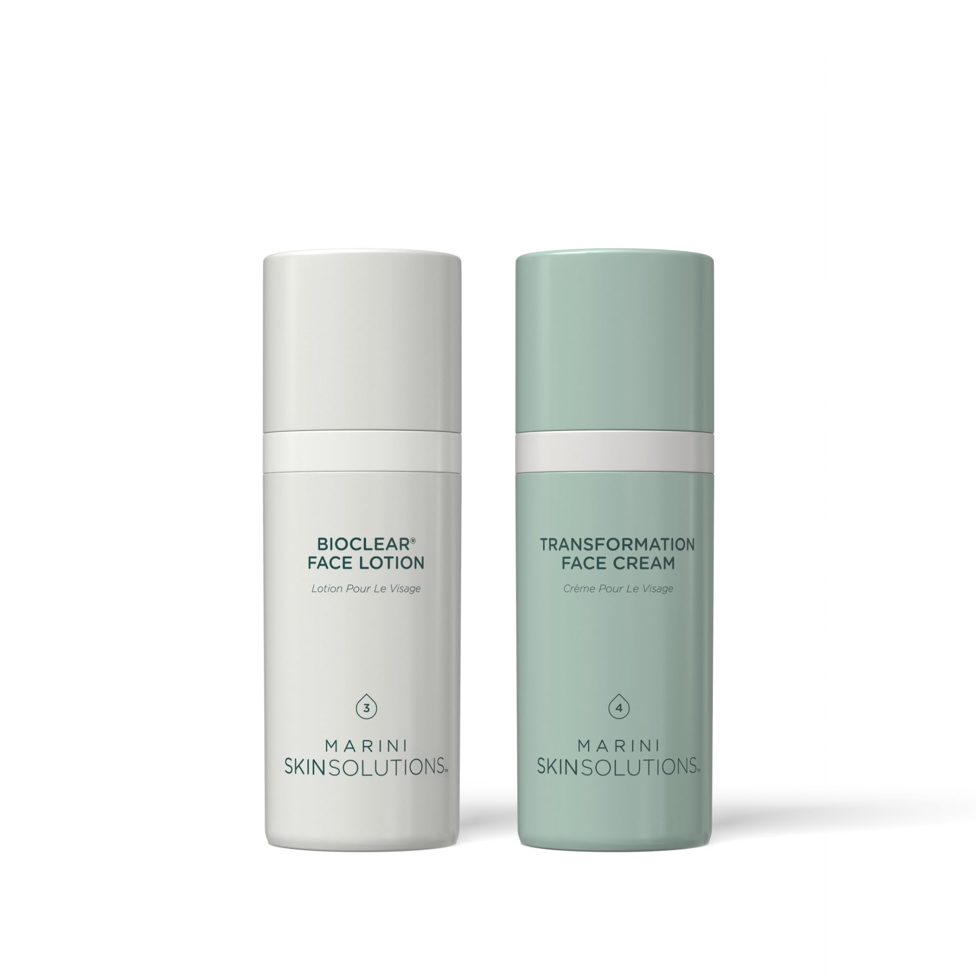 Marini SkinSolutions Bioclear Face Lotion (1 oz) + Transformation Face Cream (1 oz)