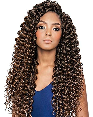 (3 Pack) Afri Naptural Caribbean Crochet Braid - Cbp05 Water Fall 18'' (T1B/27)
