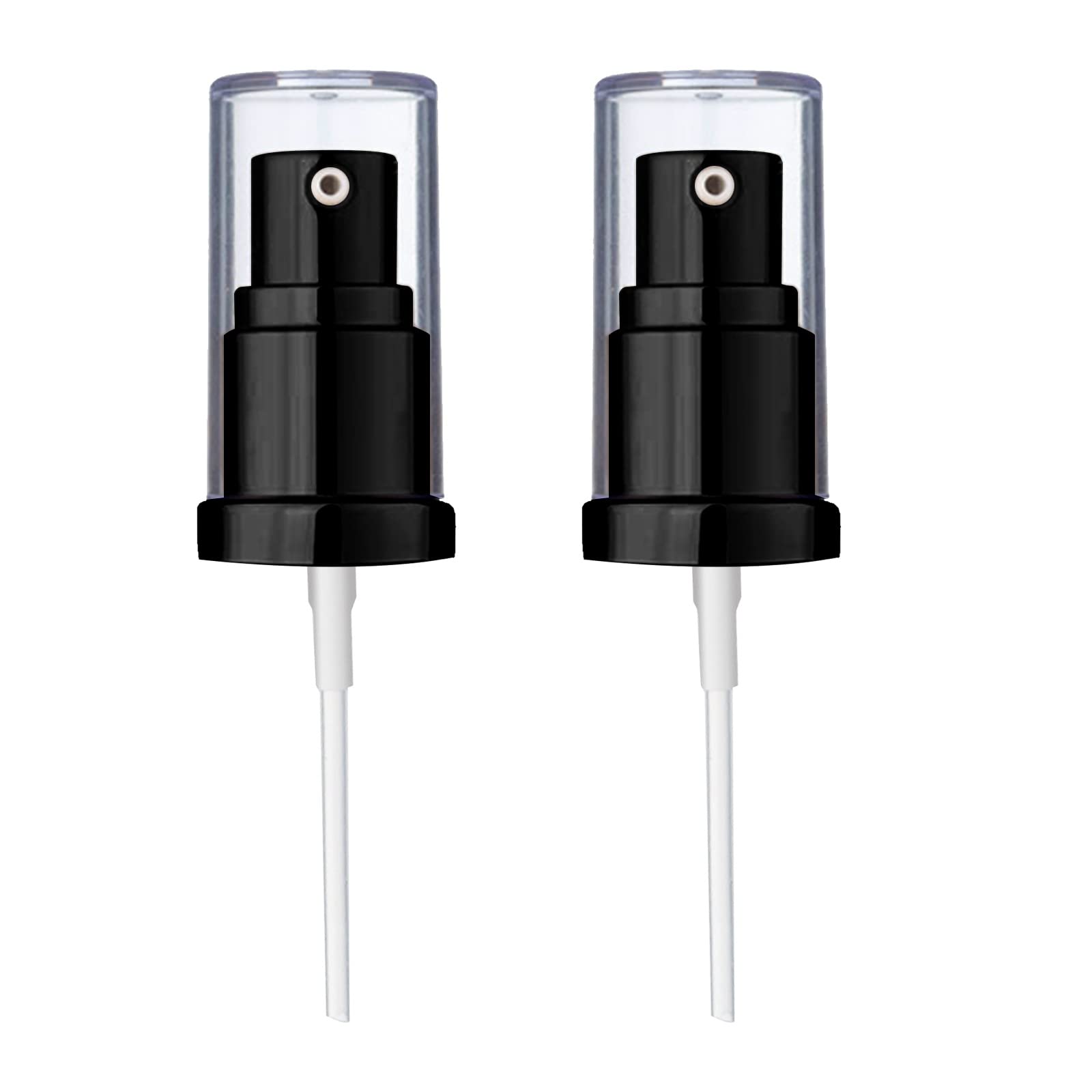 Chris.W 2Pack Foundation Pump Compatible With Maybelline Fit Me Liquid Foundation Makeup (Black+Black)