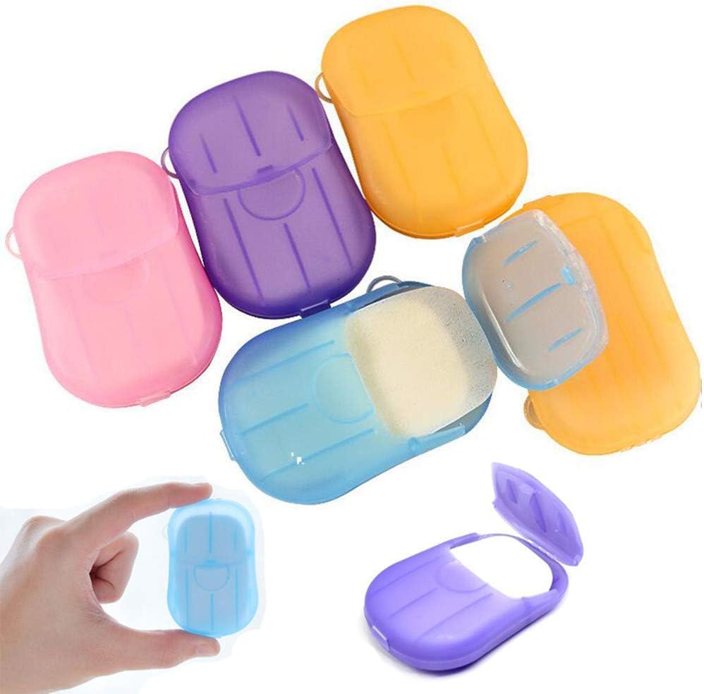 Lecherous Portable Disposable Paper Soap Confetti Cleaning Washing Hand Bath Toiletry Paper Soap Sheets Petals Soap Flakes With 