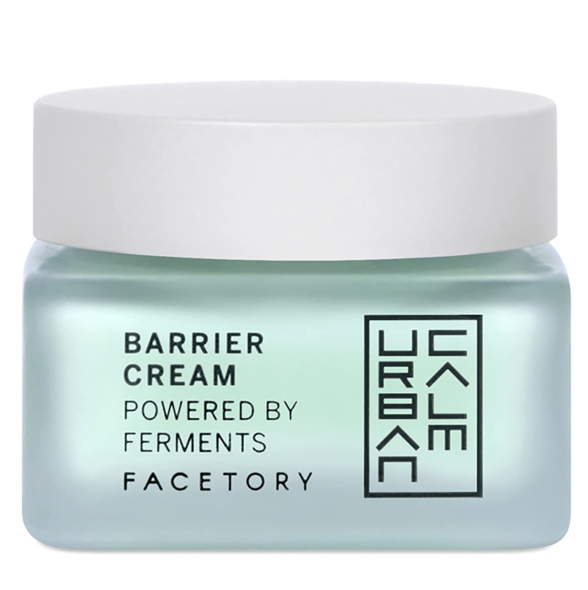 Facetory Urban Calm Barrier Cream Moisturizer With Hyaluronic Acid - Face Lotion With Fermented Honeybush - Hydrating Rich Water