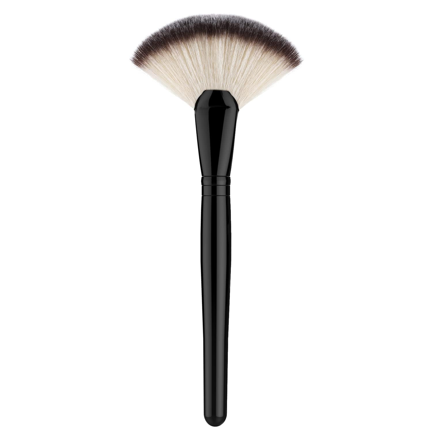 Fan Makeup Brush, Luxspire Professional Highlighting Make Up Brush Blush Bronzer Cheekbones Brush, Single Large Soft & Dense Fac