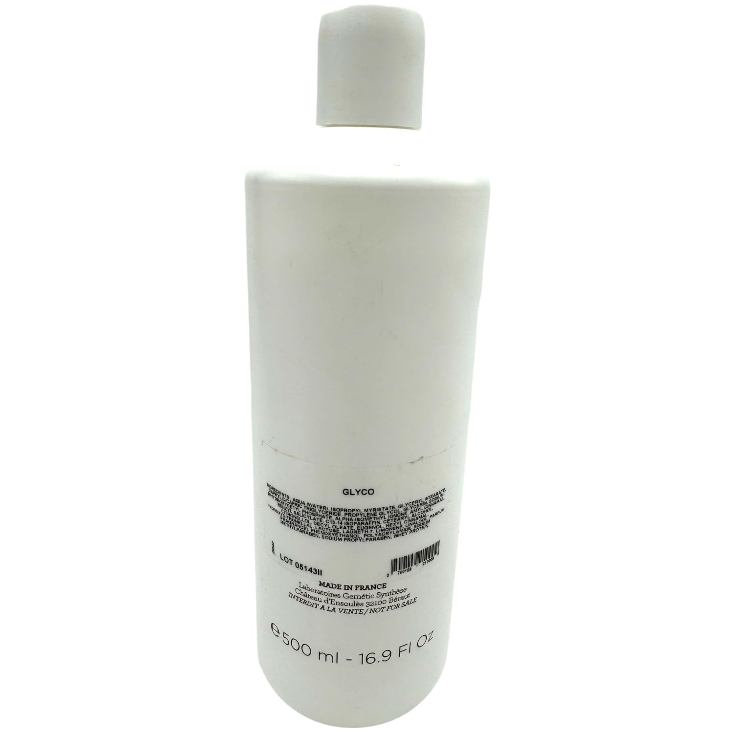 Gernetic Glyco Cleansing Milk w/Hydrating Effect 16.9 Ounce / 500ml