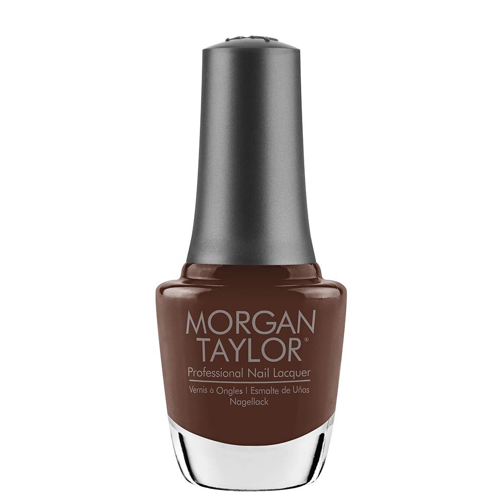 Morgan Taylor Nail Lacquer (Want To Cuddle?) Brown Nail Polish, Finger Nail Polish, Long Lasting Nail Polish, Brown Nail Lacquer