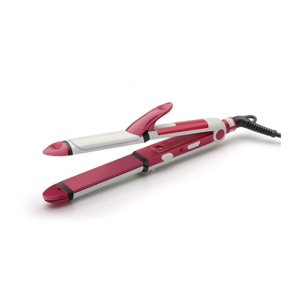 TEOYETTSF 3 in 1 Electric Hair Curler and Straightener Personal Styling Tools Tourmaline Ceramic Styler Curling Iron