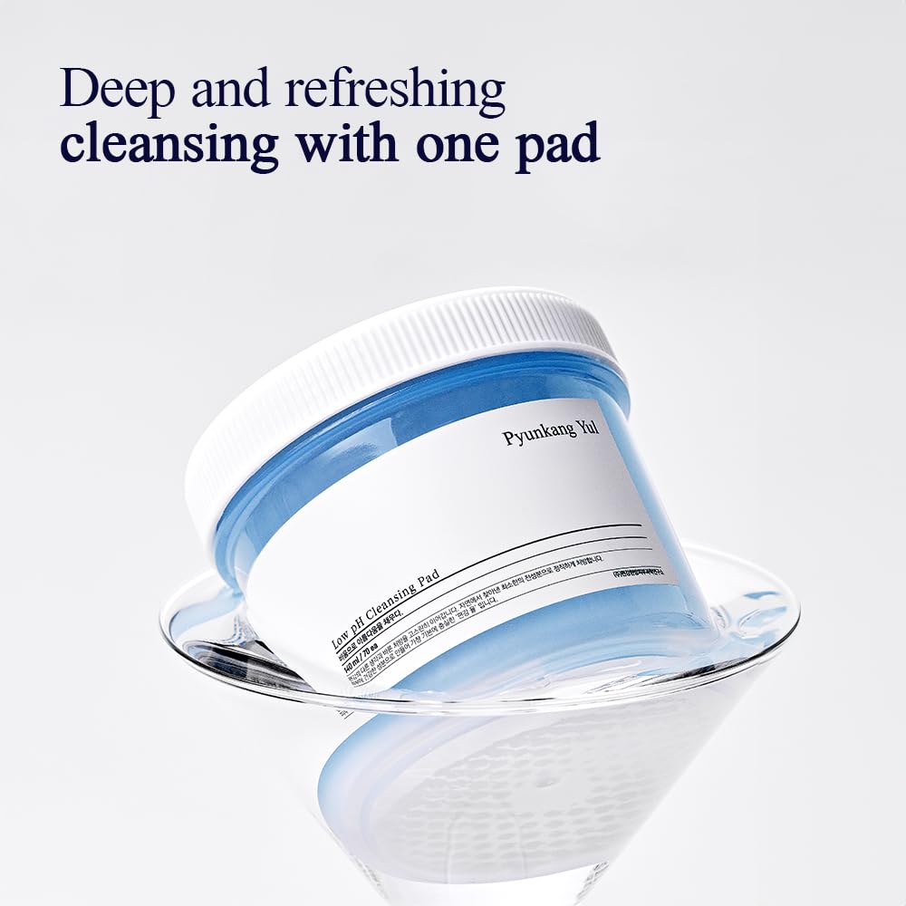 [Pky] Pyunkang Yul Low Ph Cleansing Pad, 140Ml 70Ea Makeup Cleansing Wipes Hypoallergenic And Dermatologist-Tested