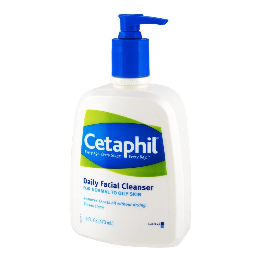 Cetaphil Daily Facial Cleanser, 16 Oz