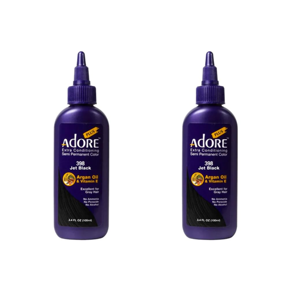 Adore Plus #398 Jet Black 3.4 Fl Oz
