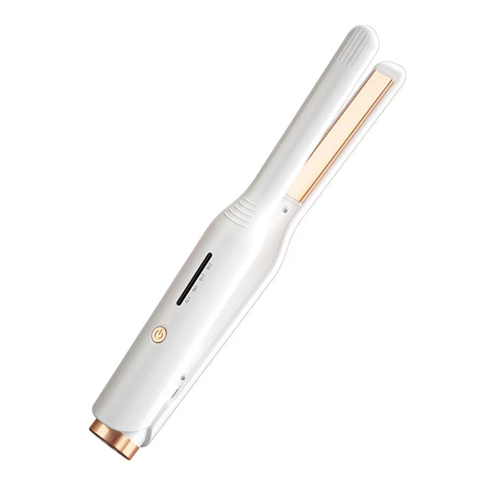 Flat Iron Mini Hair Straightener Hair Curler Fast Heating Beard Straightening Iron Small Flat Iron for Short Hair Straightener(W