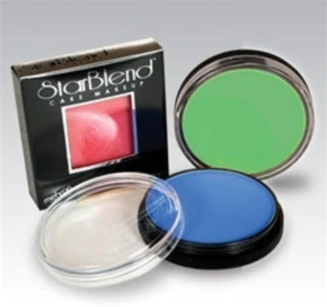 Mehron Makeup Starblend Cake (2 Oz) (White)