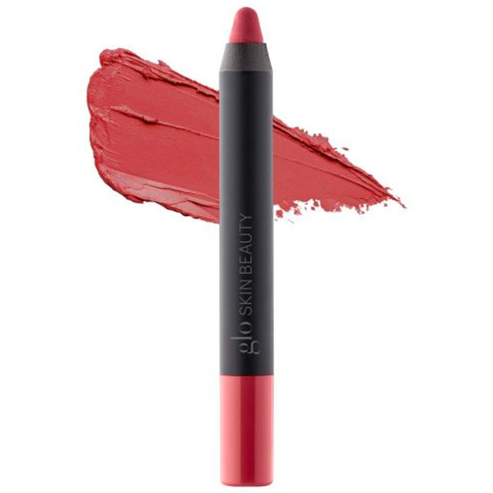 Glo Skin Beauty Suede Matte Lip Crayon (Demure) - Longwearing Formula Stays On All Day, With Conditioning Shea Butter + Mango Se