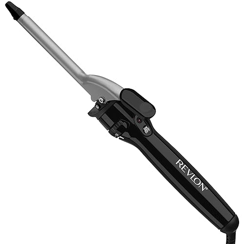 Revlon Perfect Heat Triple Ceramic Curling Iron  For Silky Smooth Spiral Curls (1/2 in)