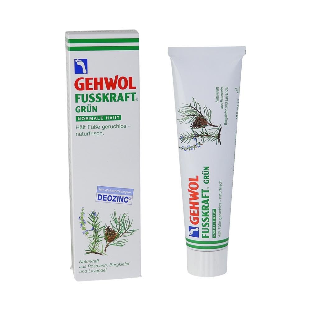 Gehwol Care Cream 2.6 oz / 75 ml - Hydrating & Deodorizing Daily Foot Cream with Herbal Oils