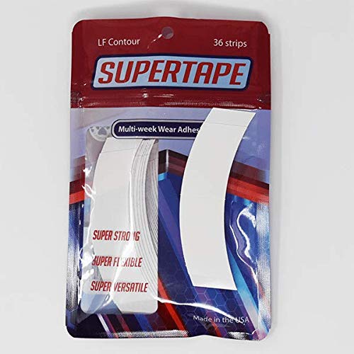 36 Supertape For Hair Piece Lace Wig And Toupee Contour Shape  ''C By Truetape