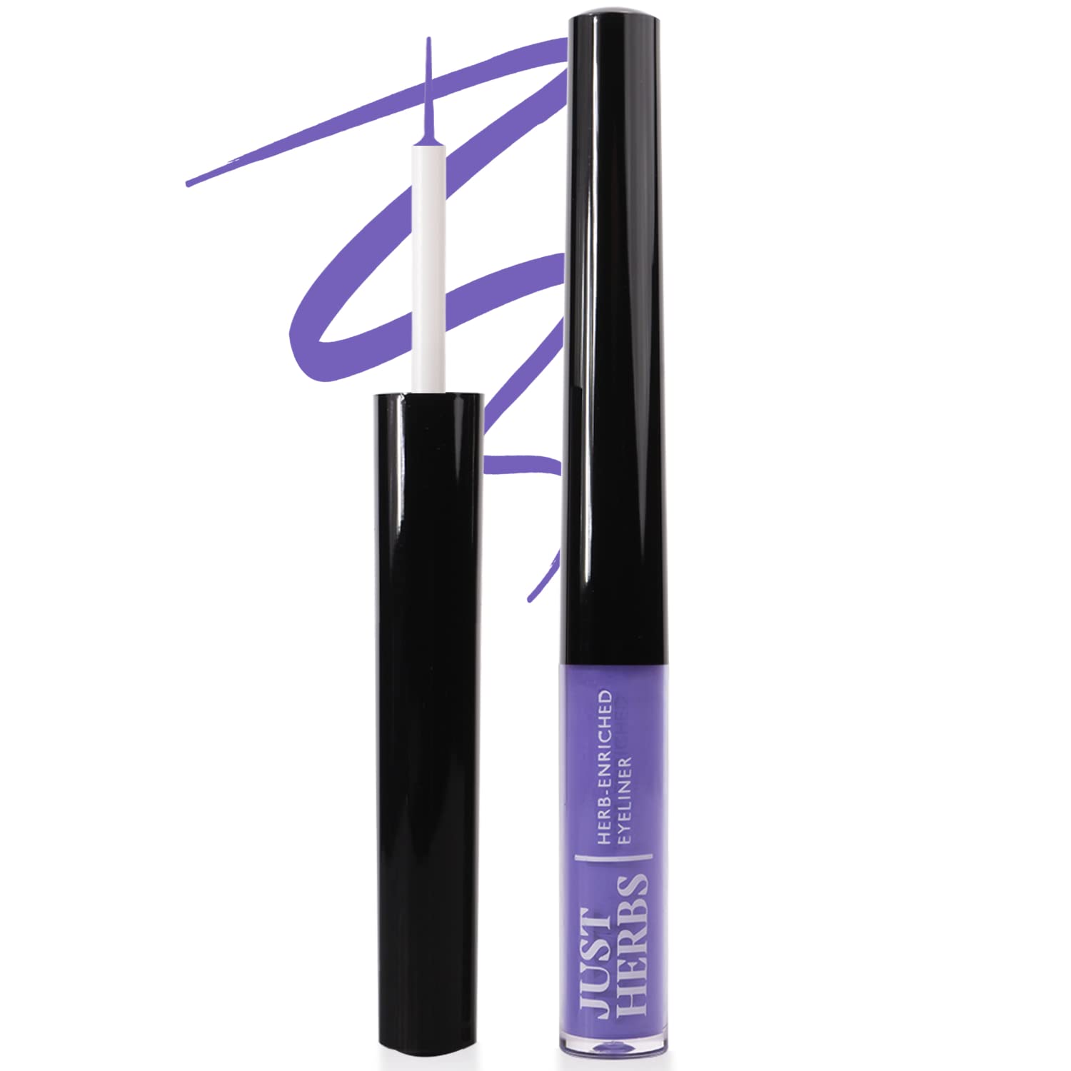 Just Herbs Eyeliner Waterproof And Smudge Proof, Long Lasting Eyeliners 2.5G (Lavender Love)