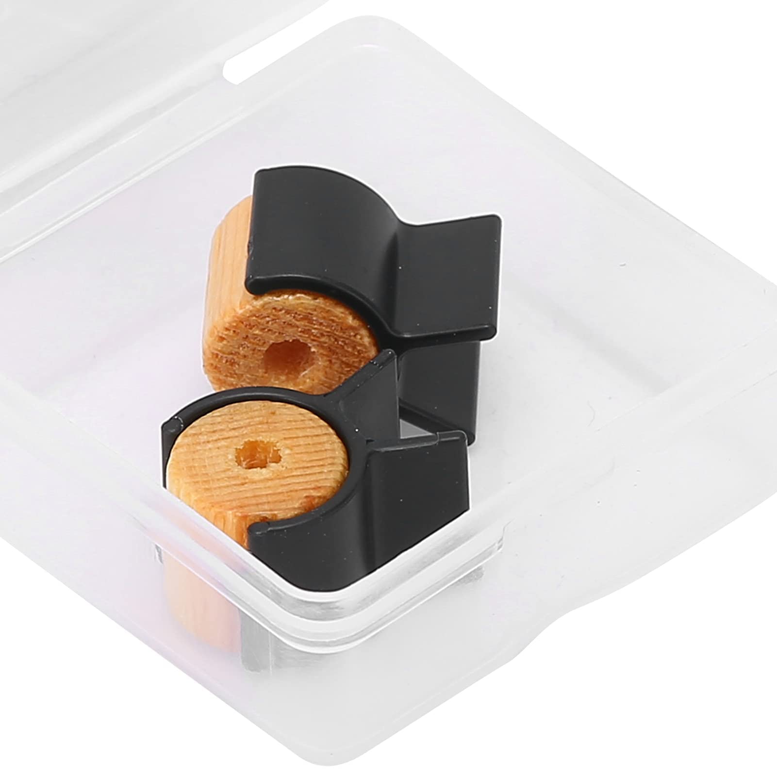 Andrew Handlebar Mustache Training Wheel, 1 Pair Wood Gel Handlebar Mustache Training Wheels, Training Wheel For Mustache Traini