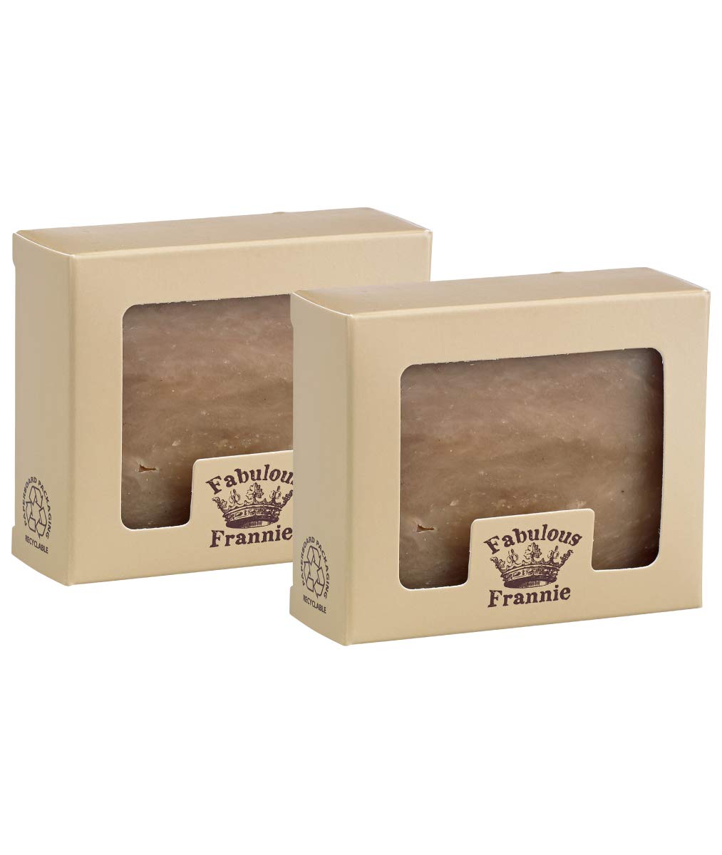 Fabulous Frannie Frankincense & Myrrh Essential Oil Herbal Soap Gift Set each made with Pure Essential Oils Frankincense, Myrrh,