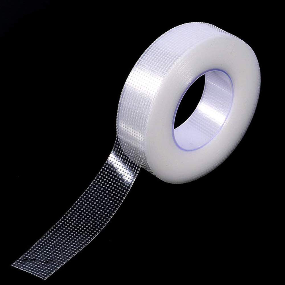 Fenshine Lash Tape, 8 Rolls Pe Micropore Medical Tape For Eyelash Extension, Fabric Tape For False Eyelash Patch Makeup Tool 0.5