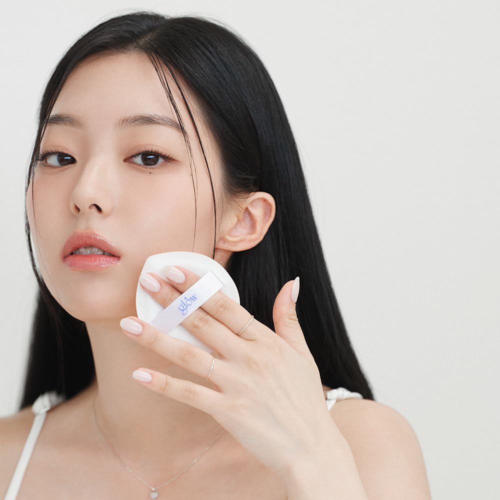 Glow Cloud Sponge : Plush Makeup Beauty Sponge With Travel Case, Made Bigger & Softer For Even, Flawless Application, 3Pcs, 0.13