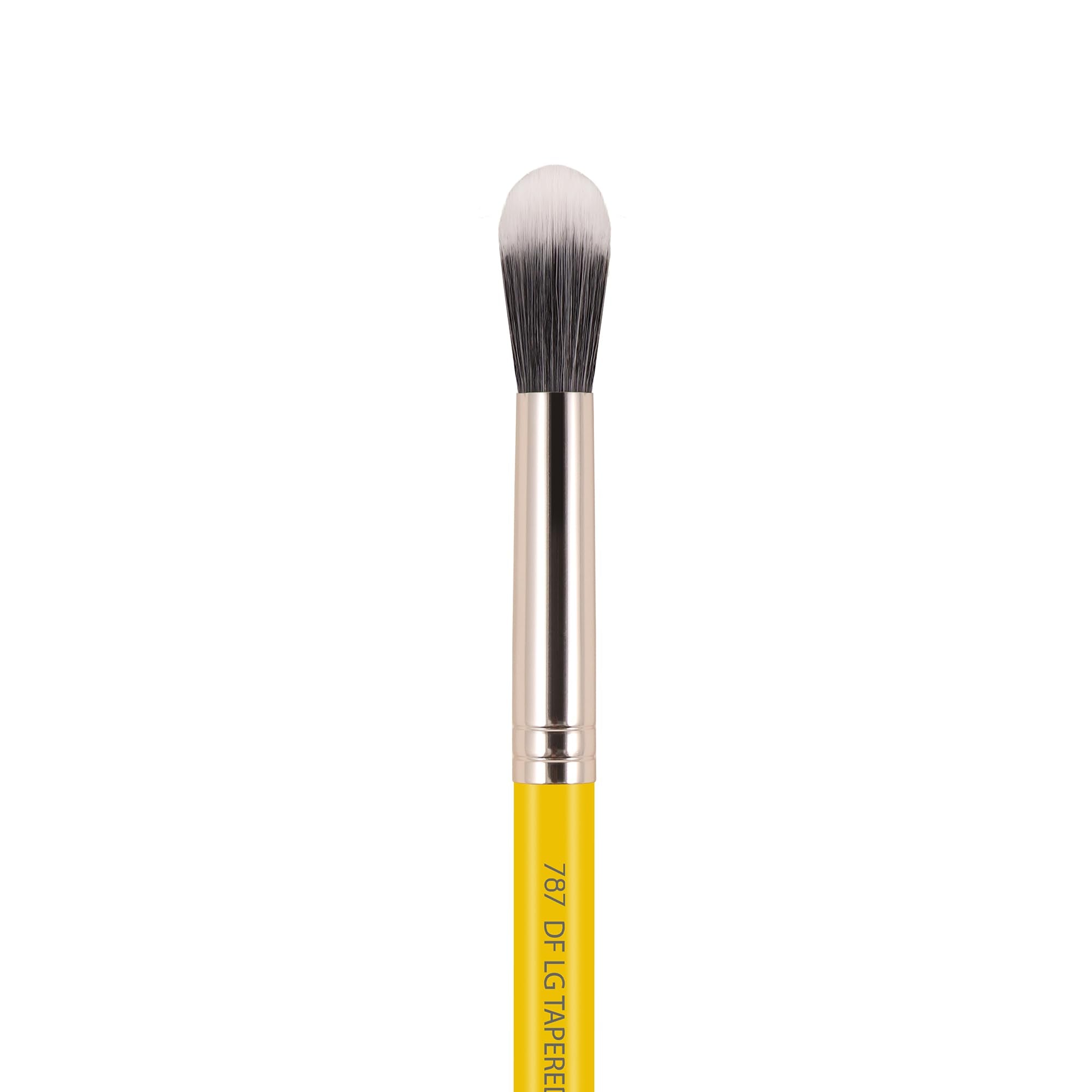 Bdellium Tools Professional Makeup Brush - Studio Series 787 Duo Fiber Large Tapered Blending - With Soft Synthetic Fibers, For