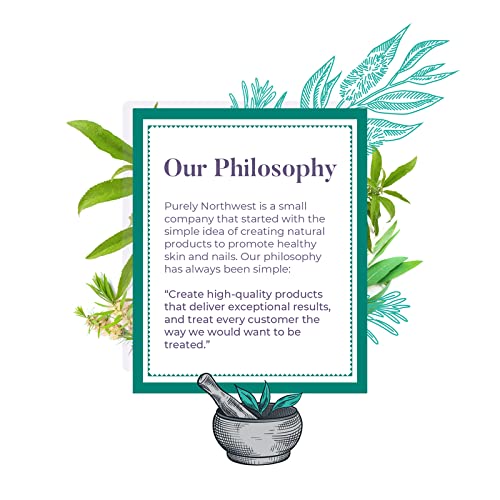 Purely Northwest Tea Tree Body Wash 9 Fl Oz ?atural Oil Cleanser for Odor & Irritations, Gentle Hydrating Shower Gel for Sensitive Skin