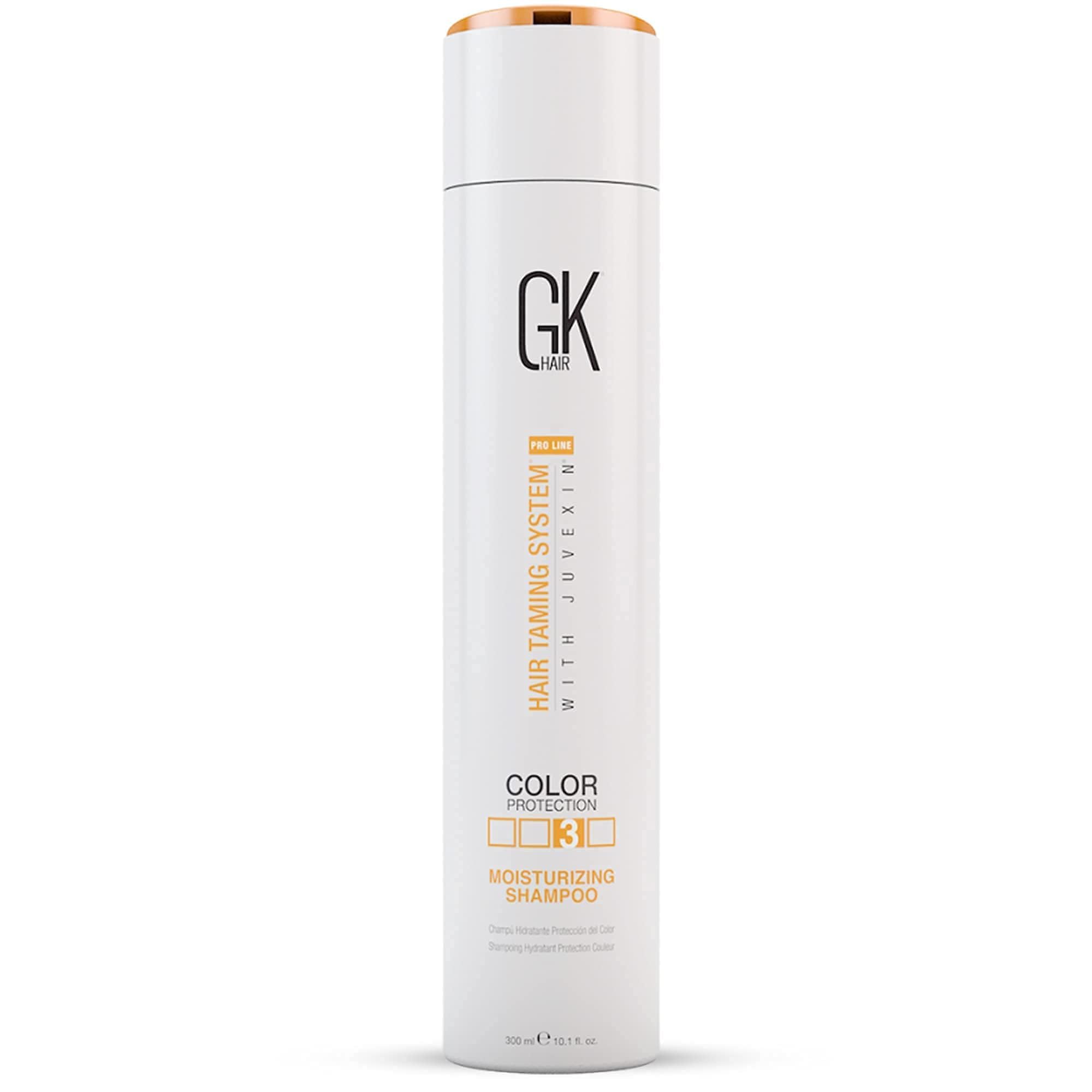 Gk Hair Global Keratin Moisturizing Shampoo (10.1 Fl Oz/300Ml) For Hydrating Color Protection Dry Damage Curly Frizzy Thinning C