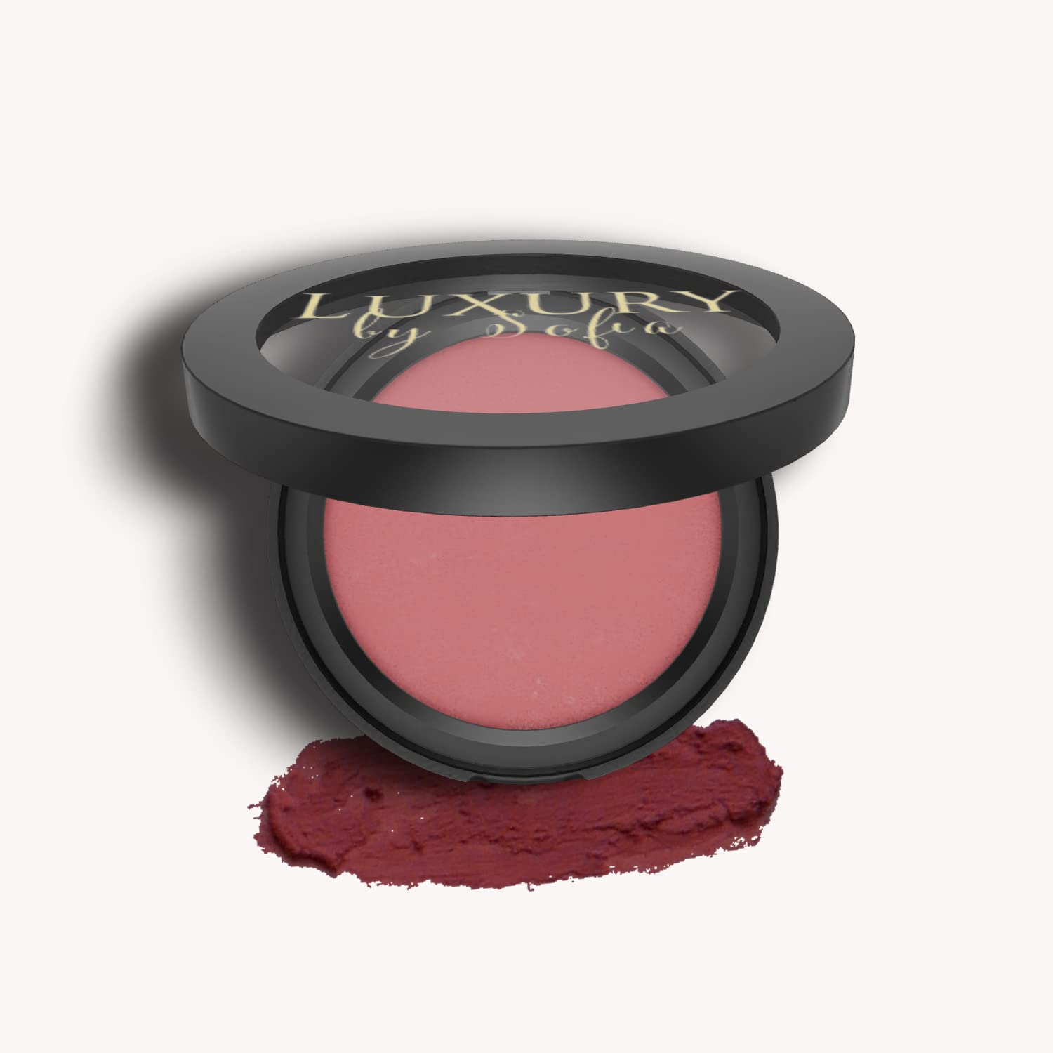 All Natural Cream Blush For Lip & Cheek Makeup Contouring, Swept Away