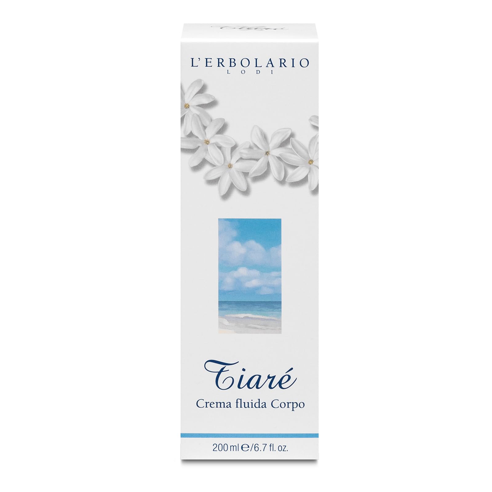 Tiare Fluid Perfumed Body Cream By Lerbolario Lodi
