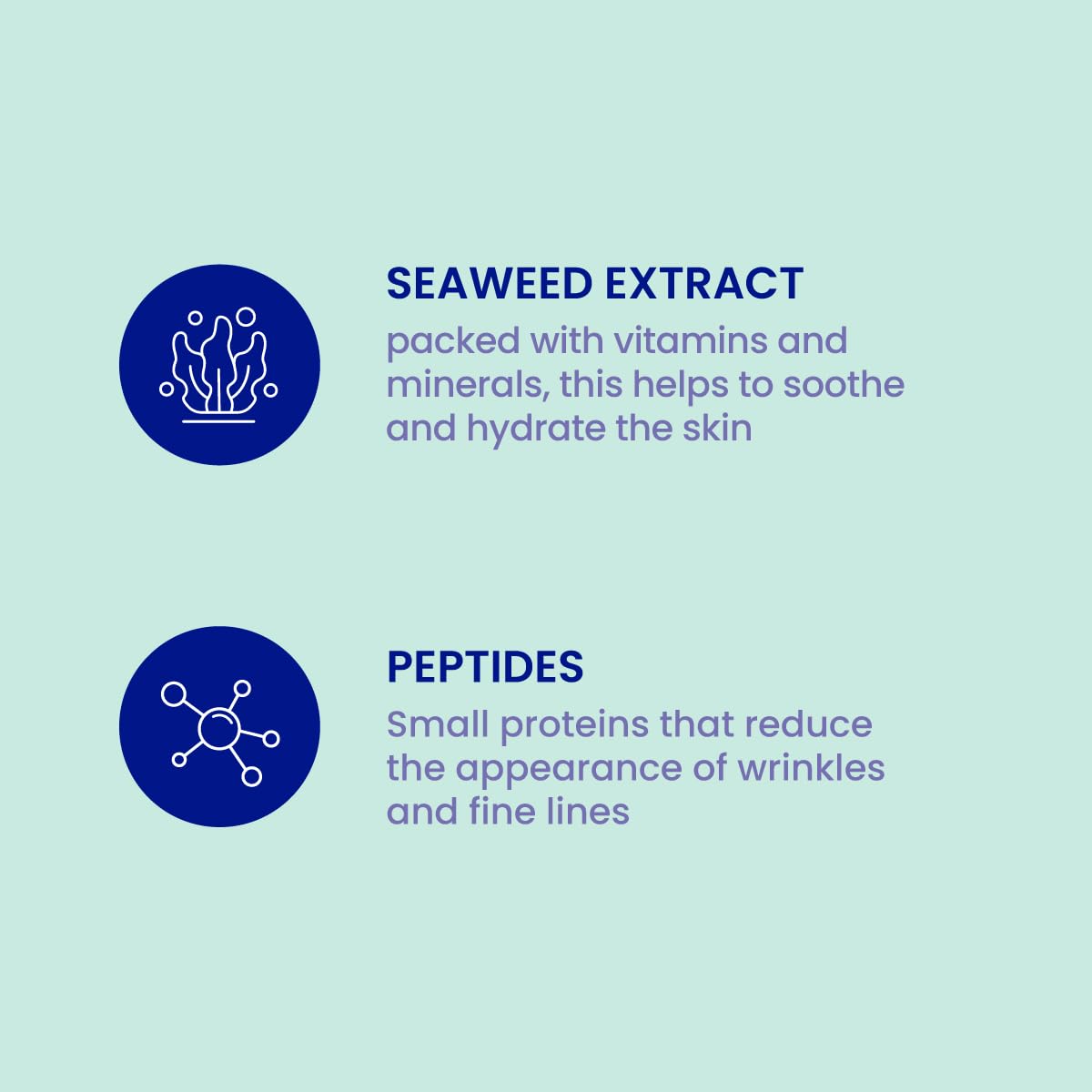 Facetory K Beauty Face Mask Skin Care - Sea The Radiance Plumping Sheet Mask With Peptides & Seaweed Extract | Hydrates, Firms,
