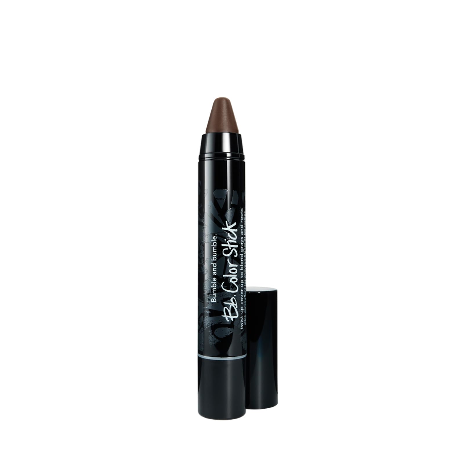 Bumble and bumble. Color Stick Gray Hair + Root Coverup in Natural Brown + Black Shades, Brown, 1 Count