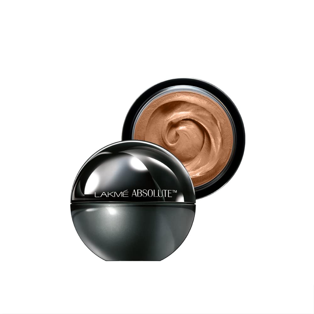 Lakm Absolute Skin Natural Mousse Mattreal Foundation, Medium Caramel, 25G