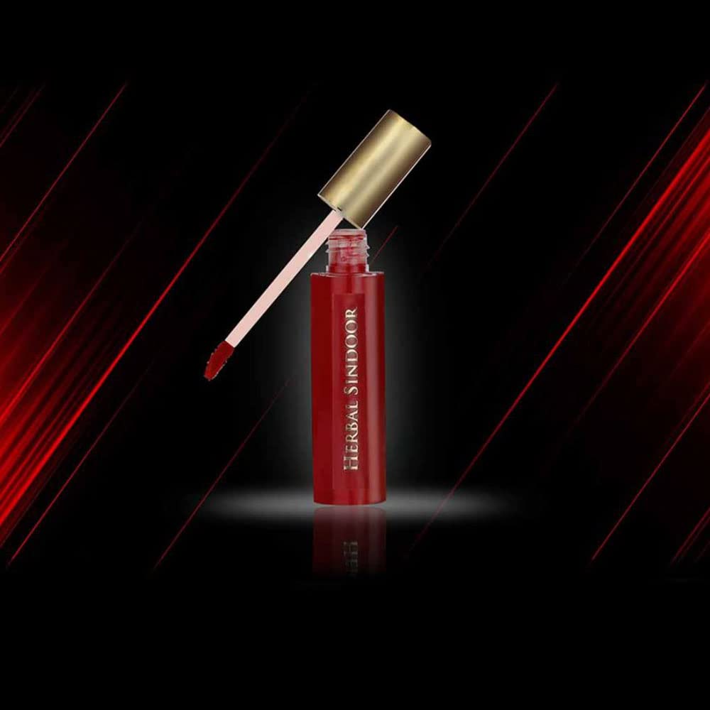 Shahnaz Husain Red Herbal Liquid Sindoor Latest International Packaging (0.3 Fl Oz / 9 Ml) (Red)