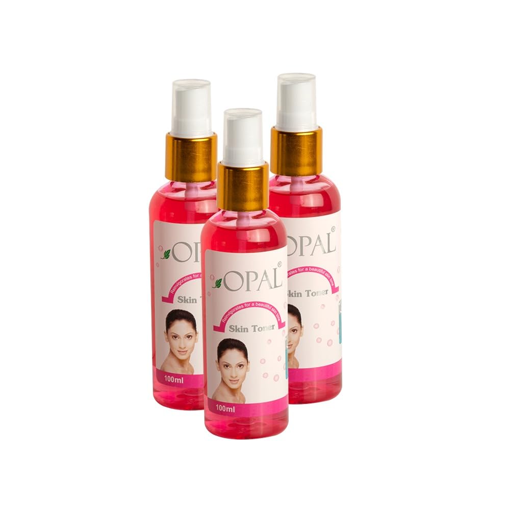 Opal Skin Toner  Refreshing Facial Toner For Hydration & Pore Tightening | Cold Compression & Cotton Application 100Ml (Pack O