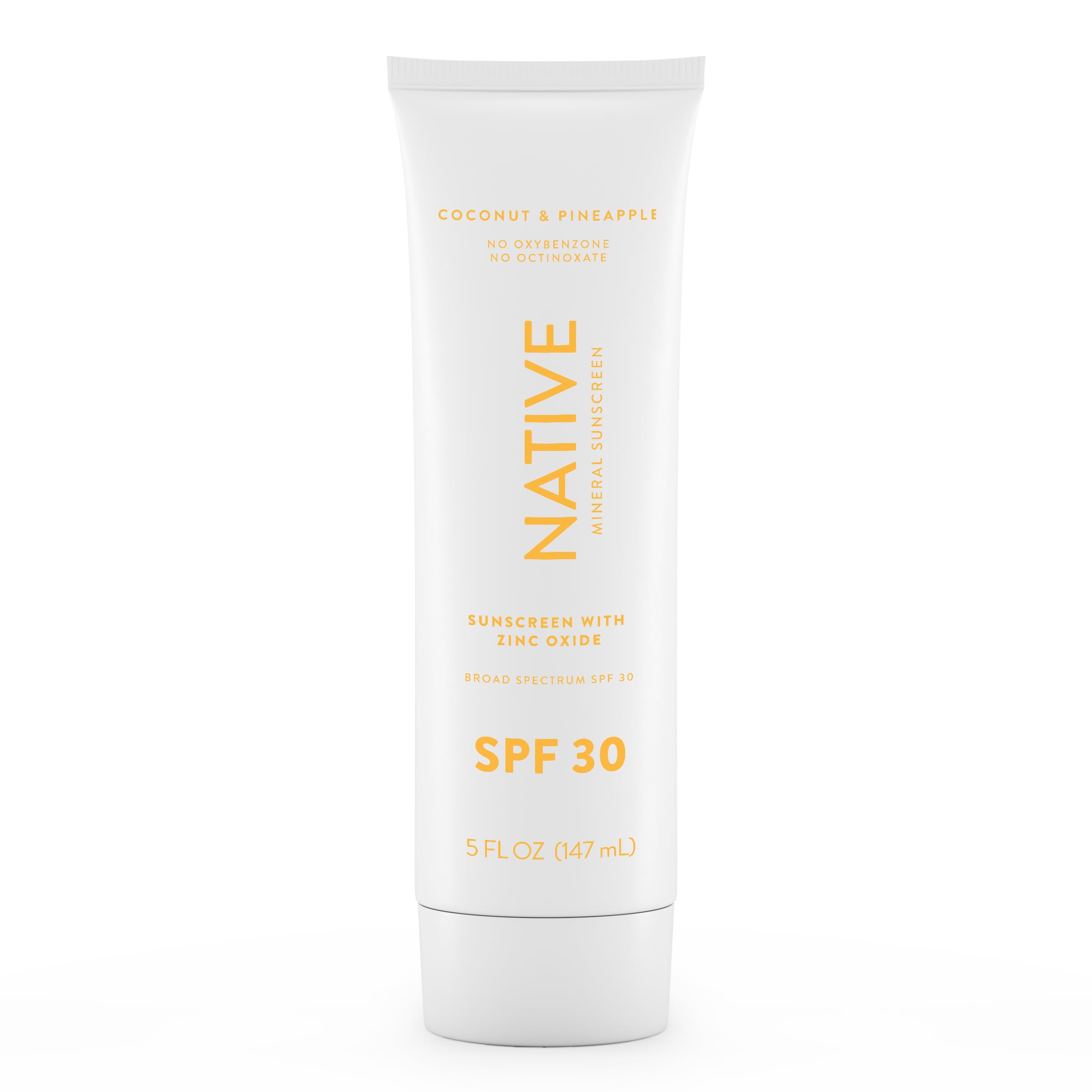 Native Coconut & Pineapple Mineral Face Sunscreen Lotion - Spf 30-1.7 Fl Oz