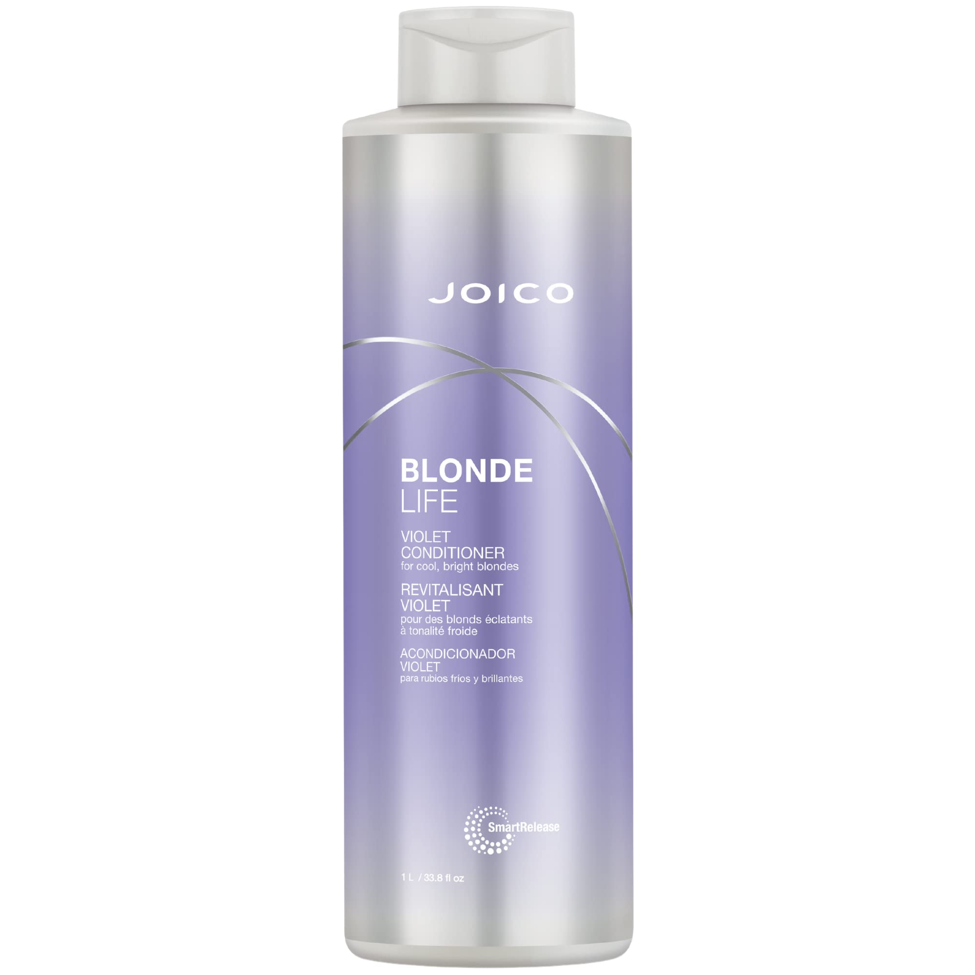 Joico Blonde Life Violet Conditioner | For Cool & Bright Blonde Hair | Neutralize Brassy Tones | Banish Yellow Tones | Boost Shi