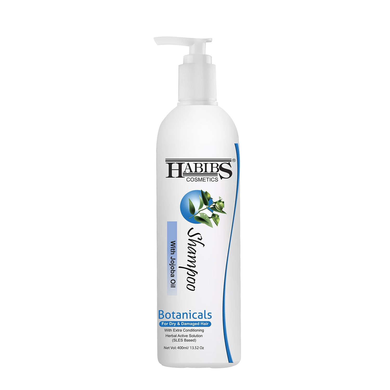 Habibs Professional Hair Shampoo With Jojoba Oil Botanicals For Anti Hair Fall Shampoo Intensive Hair Growth Therapy & Dry & Dam