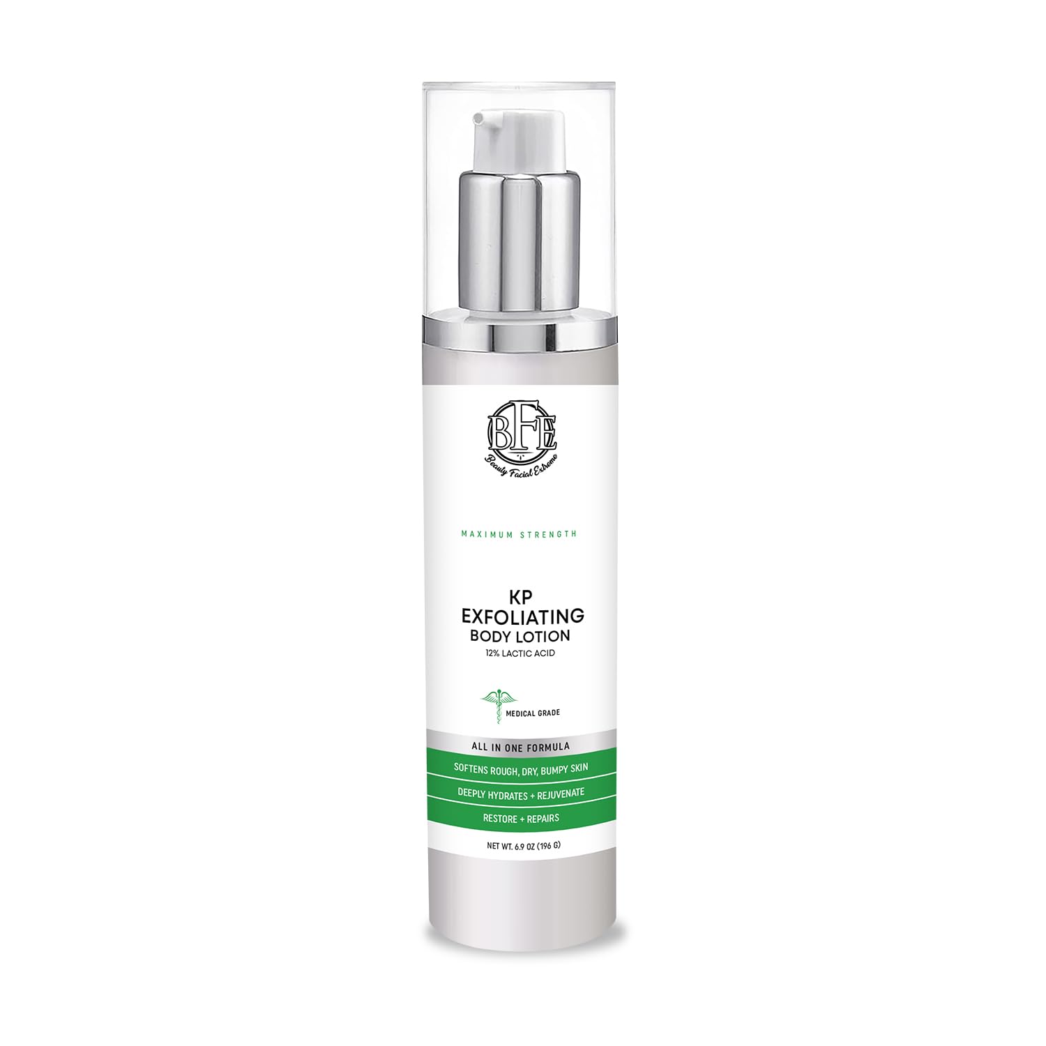 Keratosis Pilaris Exfoliating Body Lotion- 12% Lactic Acid. Provides Immediate Moisture & Gentle Exfoliation to Treat symptoms A