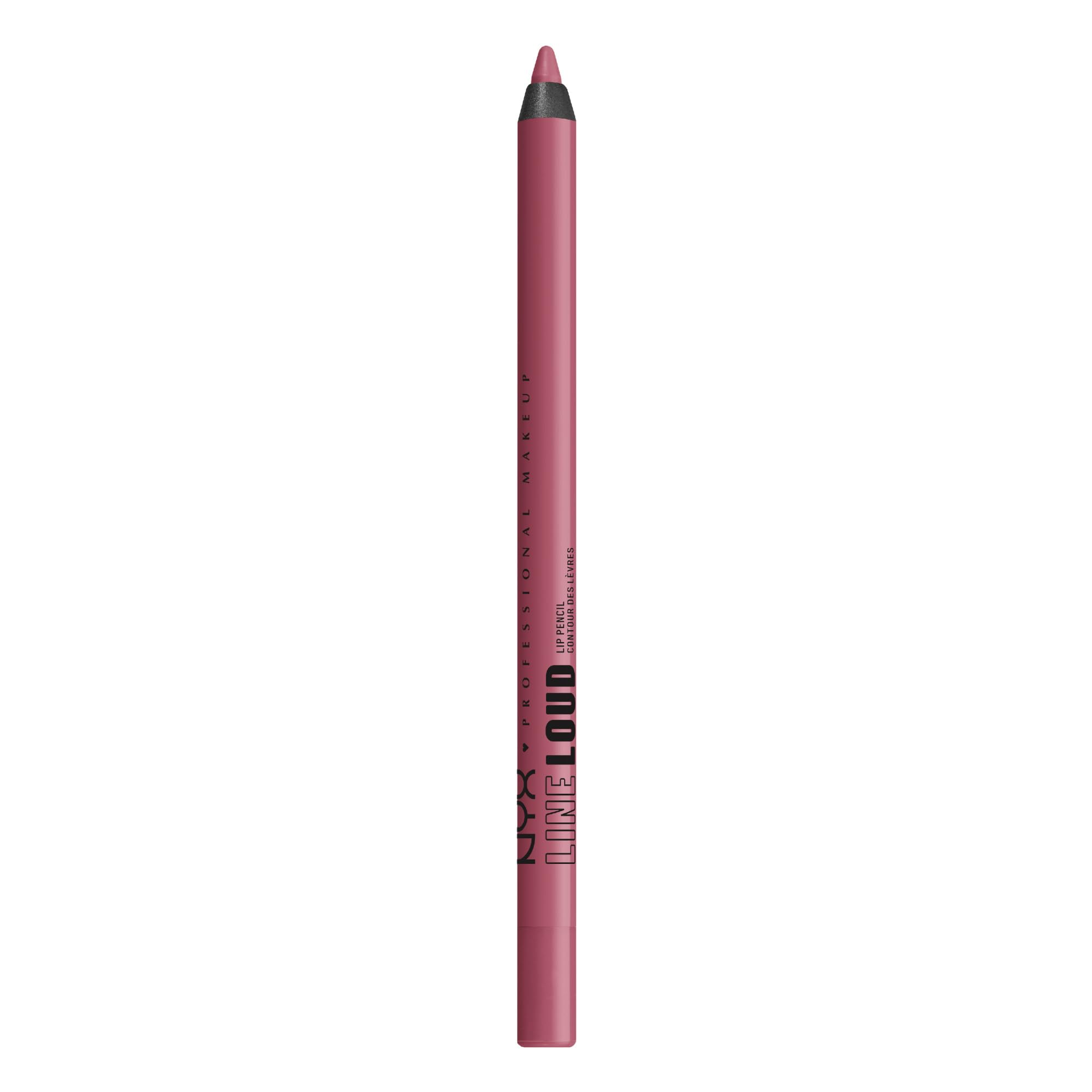 NYX PROFESSIONAL MAKEUP Line Loud Lip Liner, Longwear and Pigmented Lip Pencil with Jojoba Oil  Vitamin E - Trophy Life (Mauve P