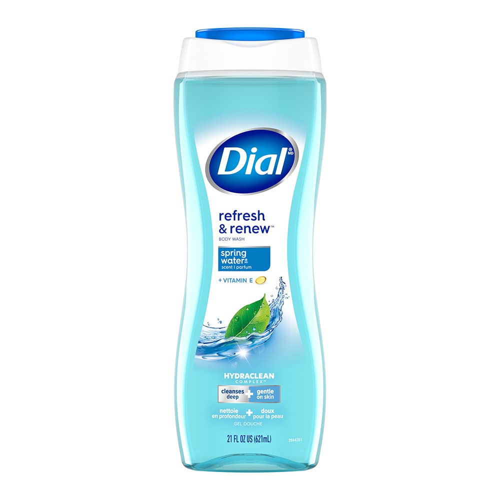 Dial Body Wash, Spring Water, 21 Fluid Ounces