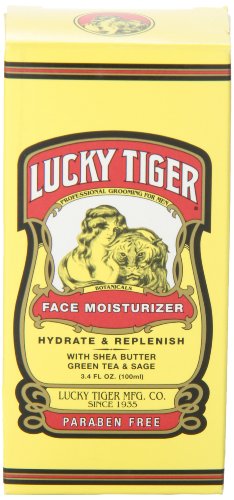Lucky Tiger Premium Facial Moisturizer, 3.5 Ounce